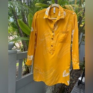 Wahine Toa button down dress XS